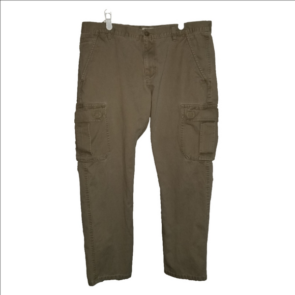 Denver Hayes Other - Denver Hayes Mens Cargo Straight Leg Chinos Beige Label Reads Size 36x30*